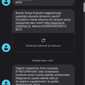 Boyner Hatalı Ayıplı Mal