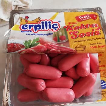Erpiliç Kokteyl Sosis Siyah Lekeler