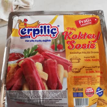 Erpiliç Kokteyl Sosis Siyah Lekeler