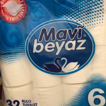 Mavi Beyaz Kağıt Ürünleri Mavi Beyaz Marka Tuvalet Kağıdı Aşırı Kalitesiz