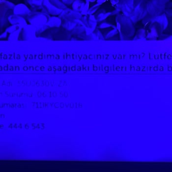 LG 55uj630v Mavi Ekran