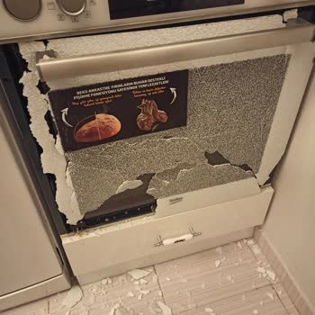 Beko Ankastre Fırın Cam Patlaması