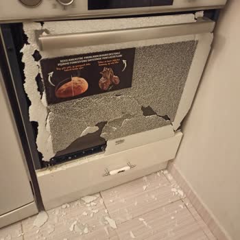 Beko Ankastre Fırın Cam Patlaması
