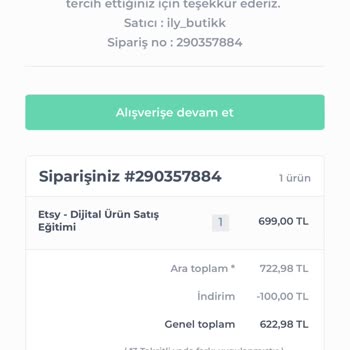 Shopier Üzerinden Online Alışveriş