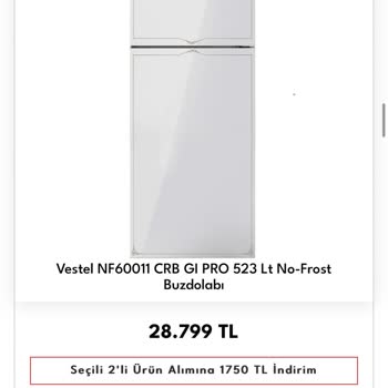 Vestel Buzdolabı Ses Sorunu