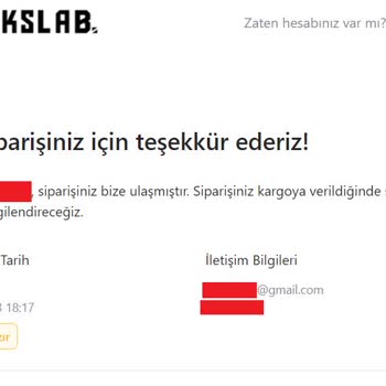 Sneakslab.com'dan Verdiğim Sipariş Gönderilmiyor Ve Sitede Kargoya Hazır Gözüküyor!