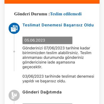 MNG Kargo Kargomu Geri Yollamıyor