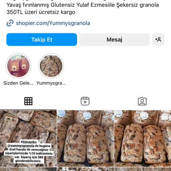 Yummysgranola Siparişleri Göndermedi