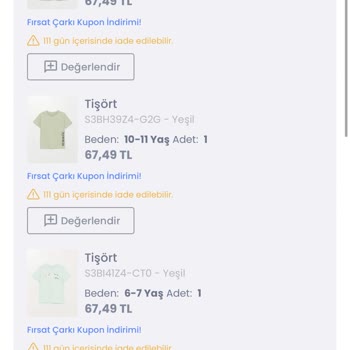 LCW Ürün Kusuru