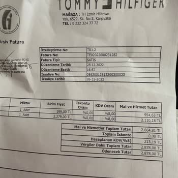 Tommy Hilfiger Hilltown Tommy Jeans Garantiden Red Gelen Ürün