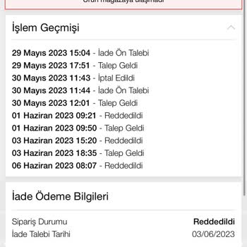 N11 İade Talebi Reddediliyor