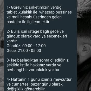 İşin Olsun Hasta Kayıt İş İlanı