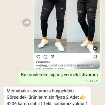 Modabeyi_ (Instagram) Sorumsuz Bir Firma Her Şey Sipariş Verene Kadar