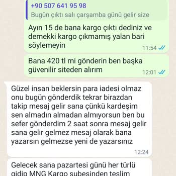 Modabeyi_ (Instagram) Sorumsuz Bir Firma Her Şey Sipariş Verene Kadar