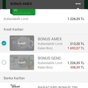 Garanti BBVA Kredi Kartı Borç Görünüyor Ve Ödediğime Rağmen