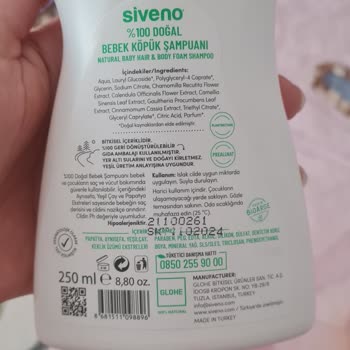 Siveno Bebek Şampuan Ürtiker