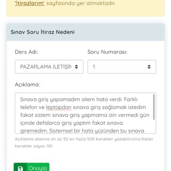 AÖF Online Sınav