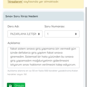 AÖF Online Sınav