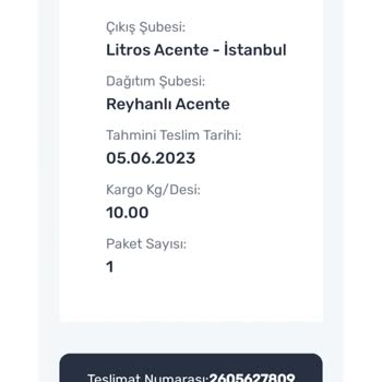 Reyhanlı Sürat Kargo Görevini Yapmıyor