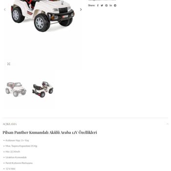 Bebe Evreni (Bebevreni) Bebevreni.com.tr Sitesinden Akülü Araba Satın Aldım, Para İadesi Yapmıyorlar