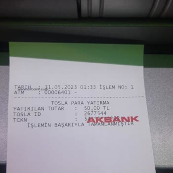 Tosla Dekontu Mevcut Olan Param Günlerdir Hesabıma Geçmedi