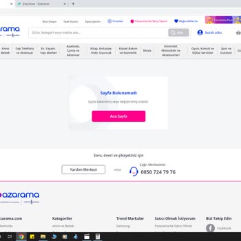 Pazarama Aldatma, Yanıltma, Satın Aldığım Ürün Gelmedi Satıcı Profili Kapandı