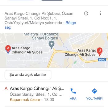 Aras Kargo Şubesi Kargomuzu Eline Geçtiği Halde Alıcıya Teslim Etmiyor