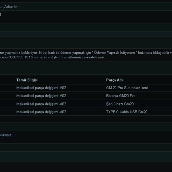 Telpa Gaziantep Servisi Garantili Telefonum İçin Sıvı Teması Bahanesi