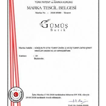 Gümüş Butik Instagram'da Gümüş Butikk İsimli Site Sahtedir.