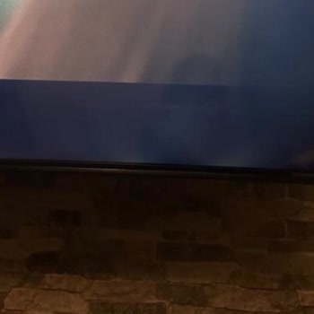 LG 65 Nano766qa Leakage Of Light And Cloudiness