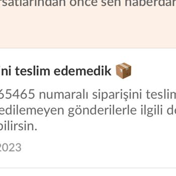 Aras Kargo'nun İlgisizliğine Dair