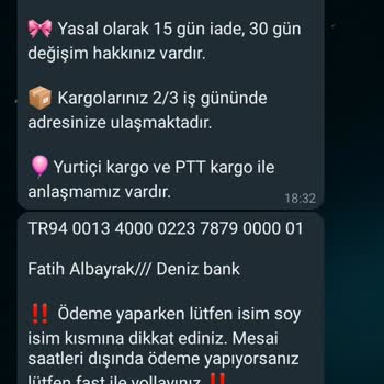 Gümüş Butik Ödemesini Yaptığım Ürünü Göndermedi