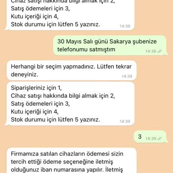 Easy Cep Sattığım Cihazın Ödemesini Günlerdir Yapmıyor