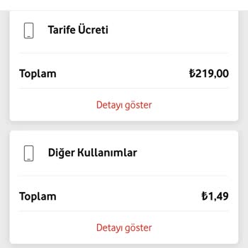 Vodafone Tarife Değişikliği Ve 2. El Yenilenmiş Cihaz