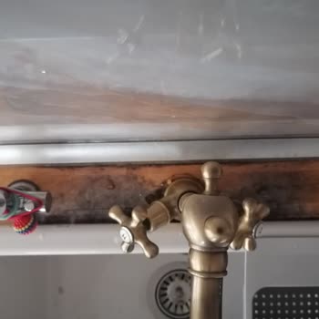 IKEA Ahşap Mutfak Tezgahında Çürüme