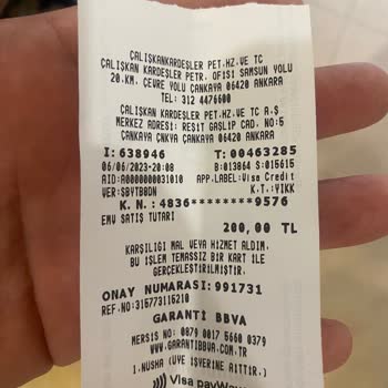 Petrol Ofisi Çalışkanlar Ankara Samsun Yolu