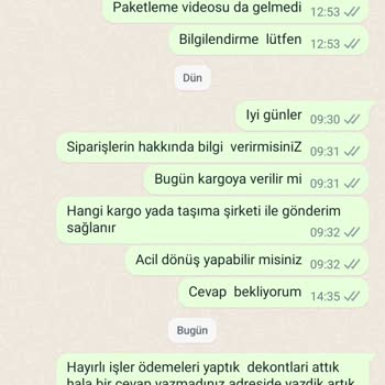 Buuti Ayakkabı (buutishoes) Paramı Alıp Ürünlerimi Göndermediler