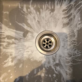 Franke Siyah Granit Evye Beyazlaması