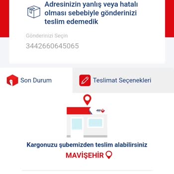Aras Kargo Kargolarım Adresime Gelmedi