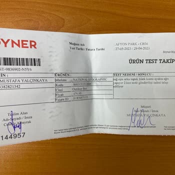 Boyner Defolu Ürün İadesi Almıyor