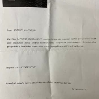 Boyner Defolu Ürün İadesi Almıyor