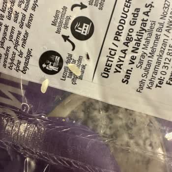 Yayla Bakliyat Yayla Pirinçten Böcek Cıktı