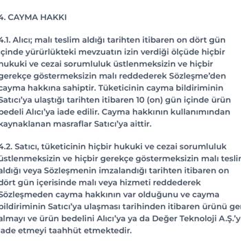 Shoesturkeyy (Instagram) Yasal Süre İçinde Ürün İptalinin Yapılmaması