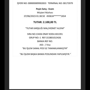 Nektek Teknoloji Yanlış Alışveriş Hesabımdan Çekilen Paranın İadesi