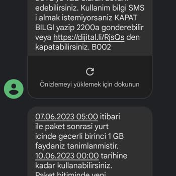 Turkcell İstemeden 1 GB Faydası Tanımlandı