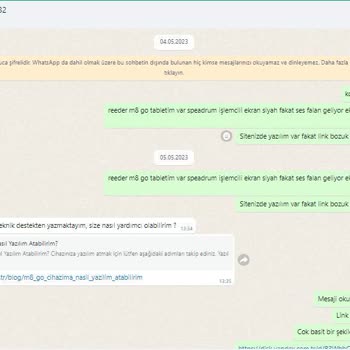 Reeder M8 GO Tablet Yazılımdan Sonra Siyah Ekran Sorunu