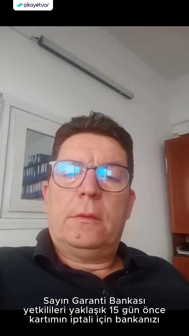 Garanti BBVA Tarafıma Yansıtılan Kart Üyelik Ücreti İptali videonun kapak resmi