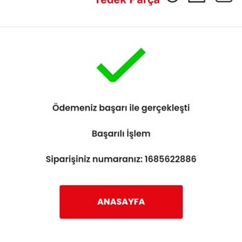 Termikel Vermiş Olduğumuz Sipariş. Geciken Kargo