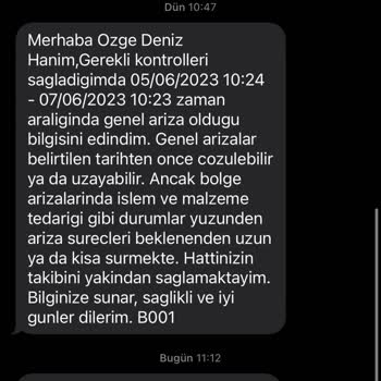 TurkNet 10 Günlük İnternet Kesintisi Ve Arıza Giderimi Yapılmaması