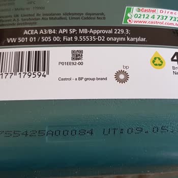 Baysal Otomotiv N11'den Alınan Orijinalliği Şüpheli Yağ